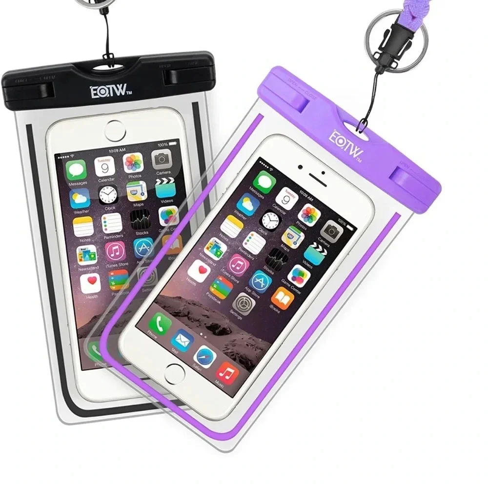 EOTW Waterproof Case, Universal Waterproof Phone Pouch Cellphone Dry Bag